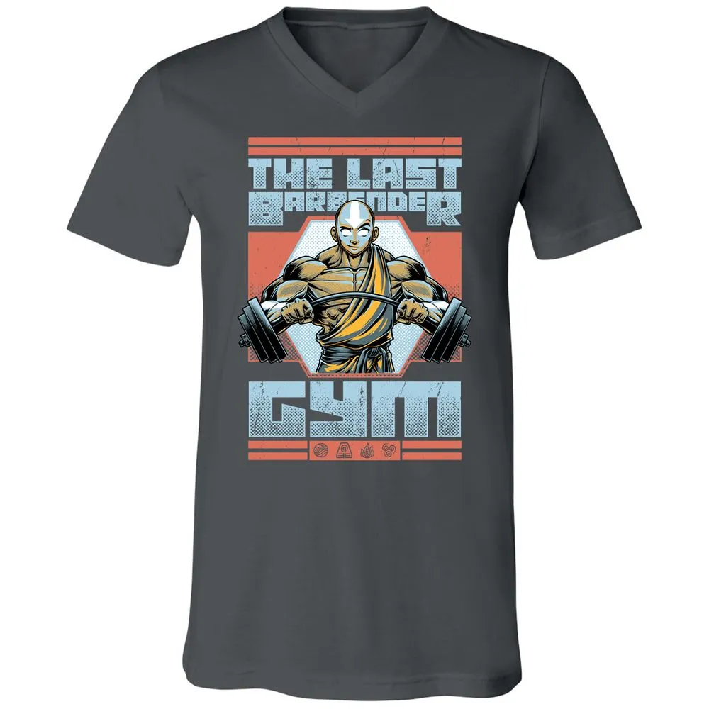 Unisex V-Neck T-Shirt - 7KTVVXB3 - Asphalt - 12