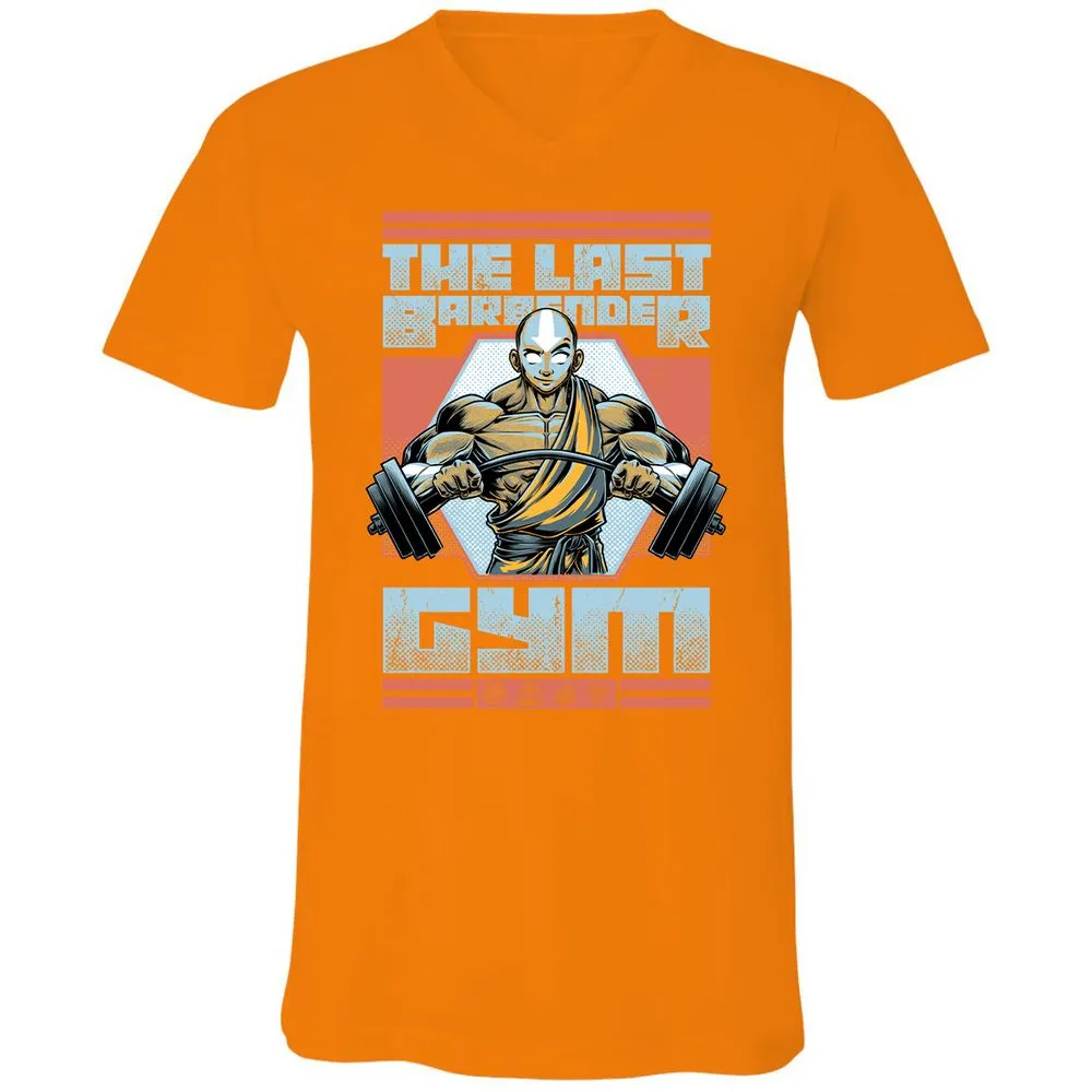 Unisex V-Neck T-Shirt - 7KTVVXB3 - Orange - 11