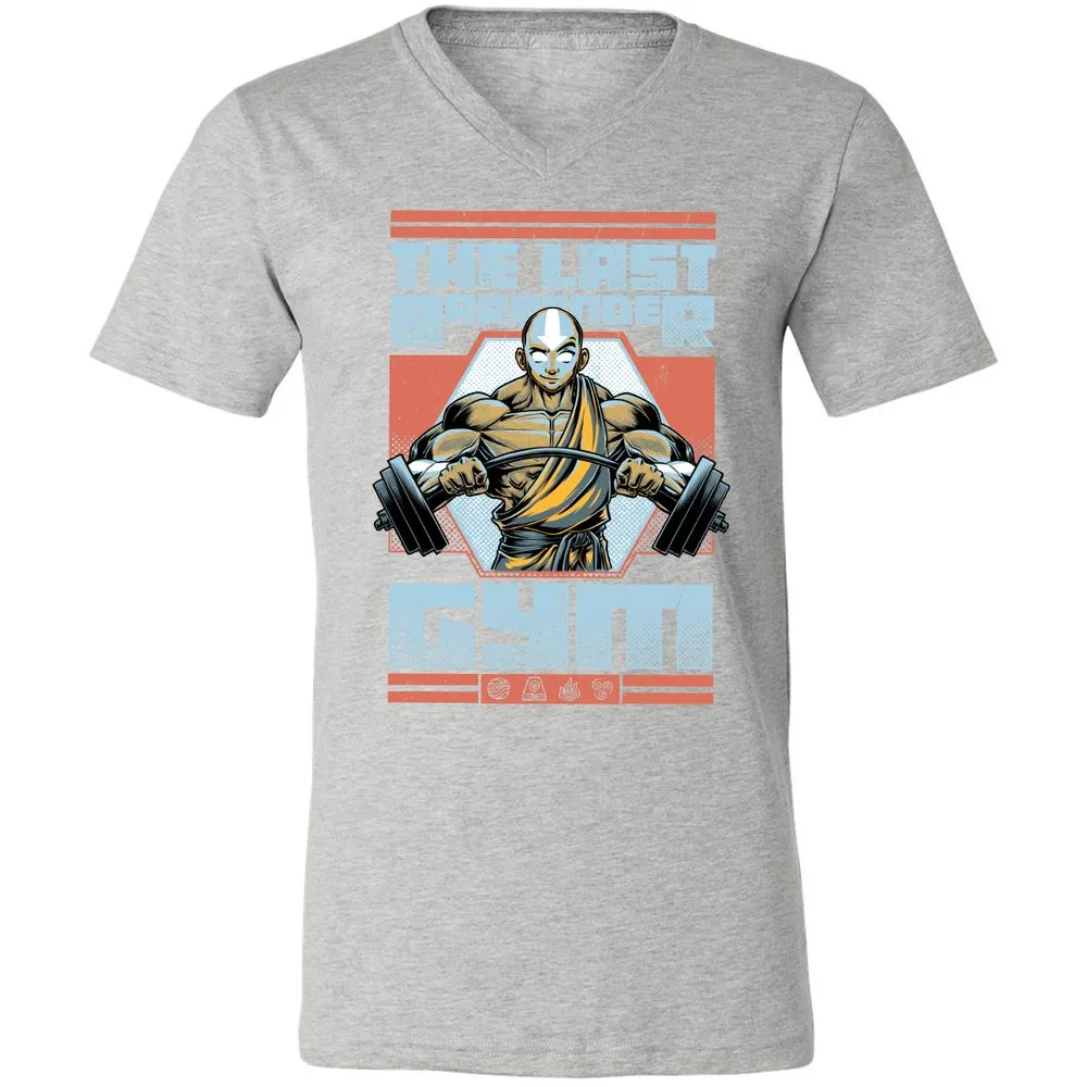 Unisex V-Neck T-Shirt - 7KTVVXB3 - Athletic Heather - 7