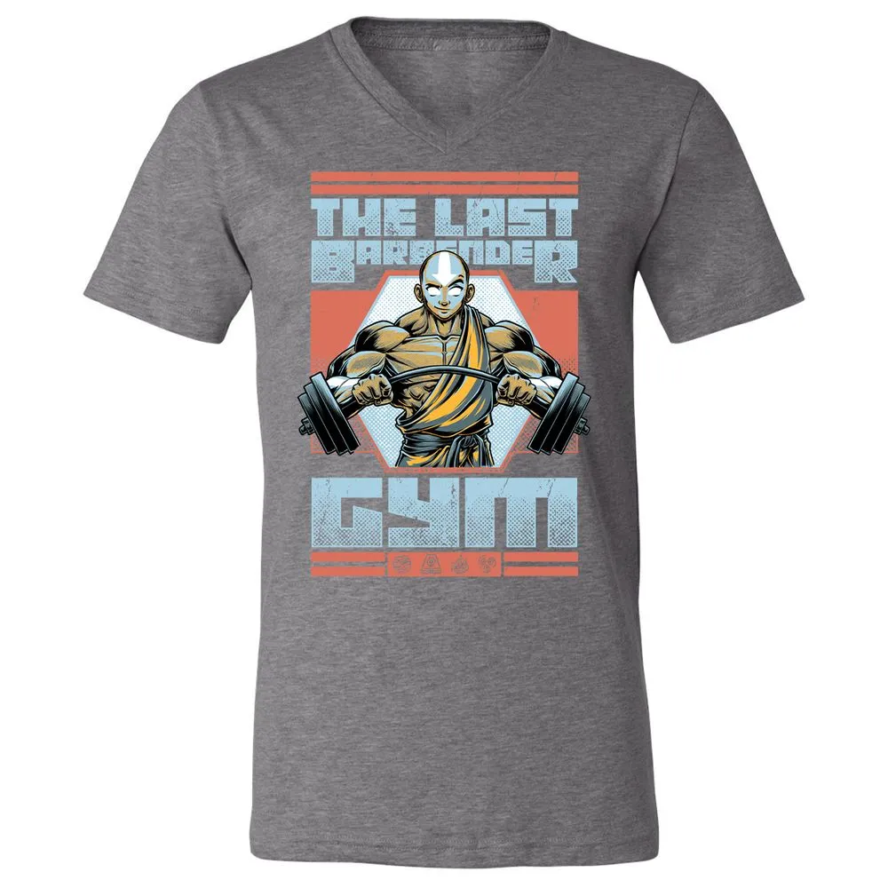 Unisex V-Neck T-Shirt - 7KTVVXB3 - Deep Heather - 13