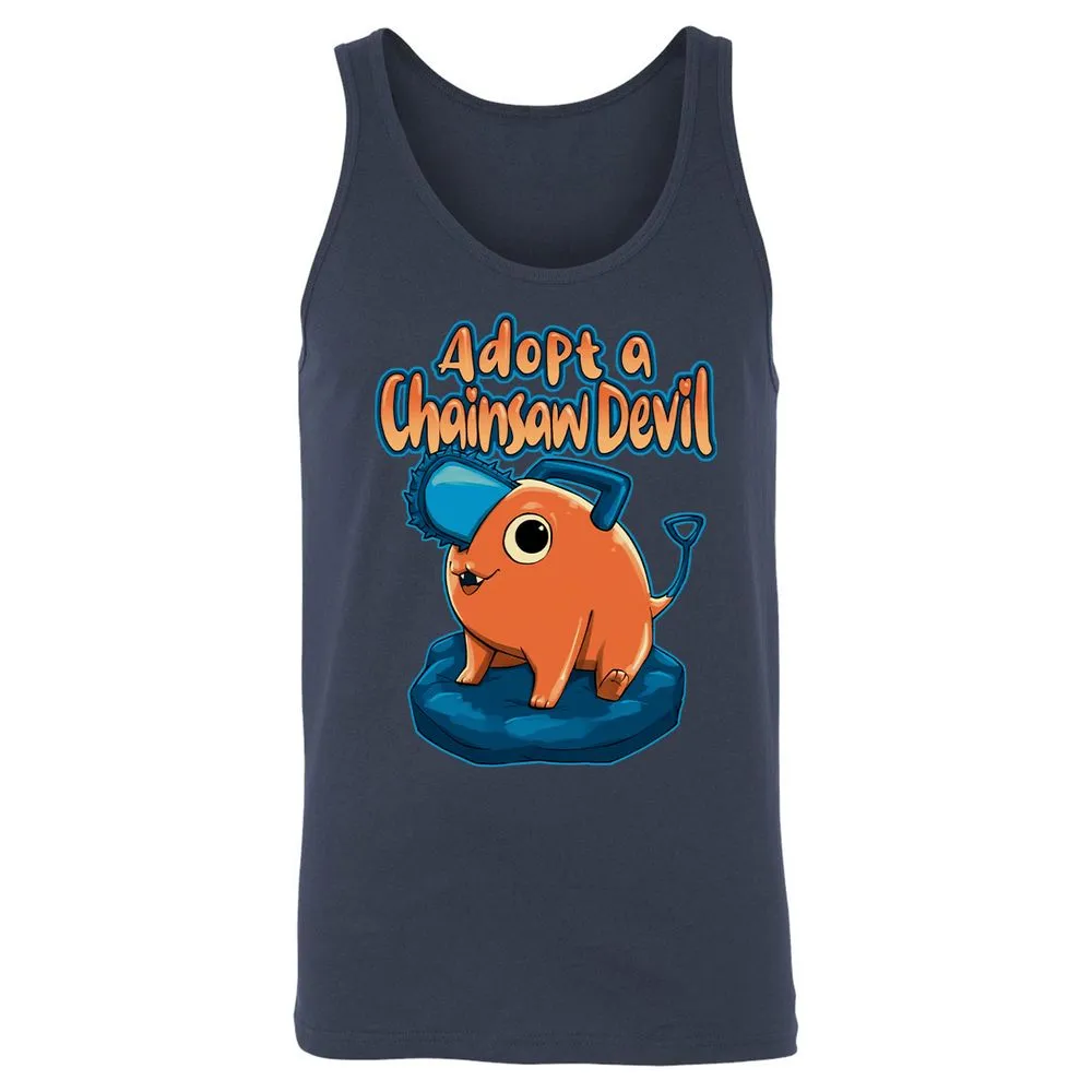 Unisex Jersey Tank - E4D6JFH6 - Navy - 2