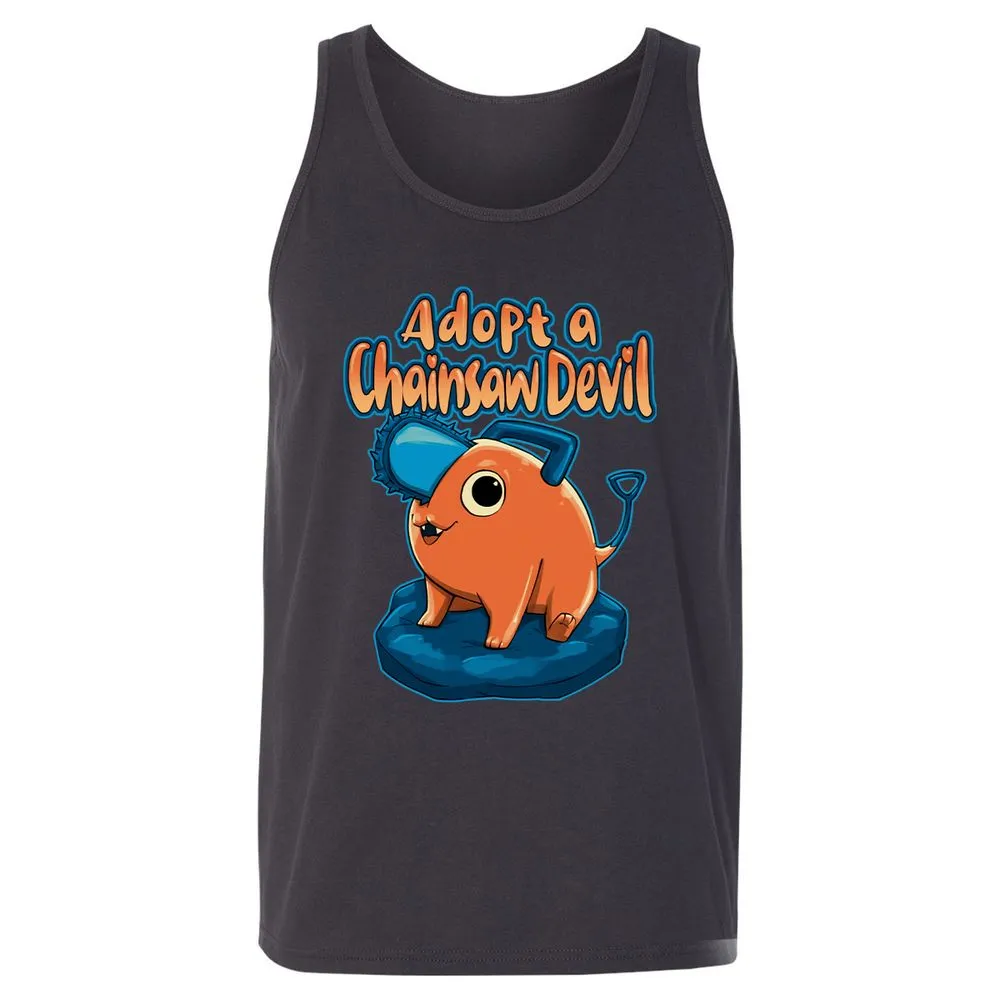 Unisex Jersey Tank - E4D6JFH6 - Dark Grey - 7