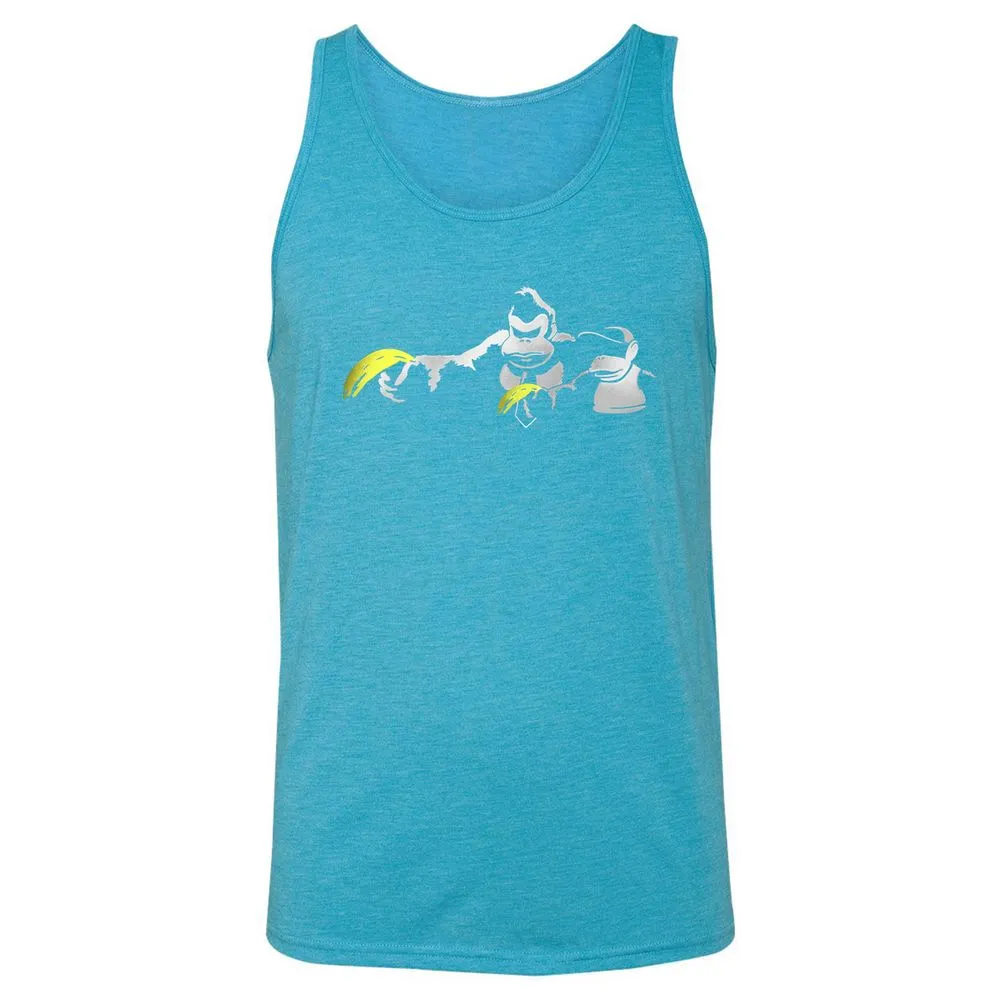 Unisex Jersey Tank - 94FBREHW - Aqua Triblend - 3