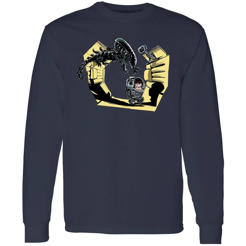 Long Sleeve T-Shirt - TYY15BKV - Navy - 2