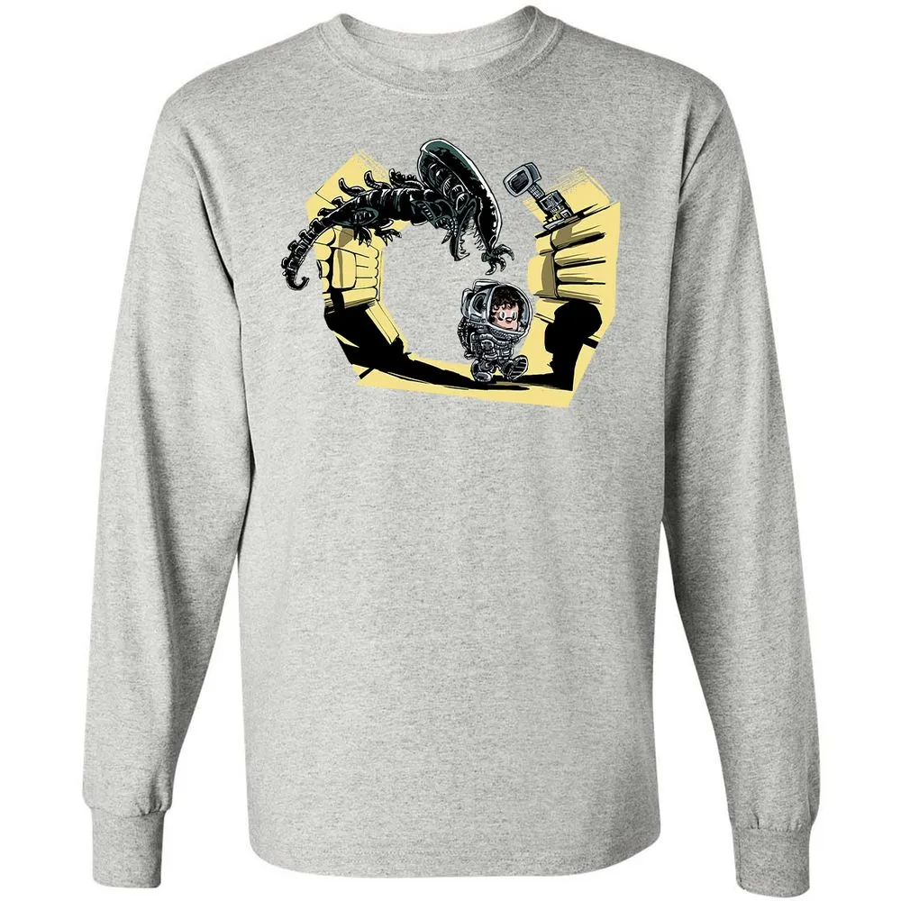 Long Sleeve T-Shirt - TYY15BKV - Ash - 7