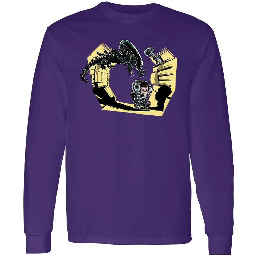 Long Sleeve T-Shirt - TYY15BKV - Purple - 13