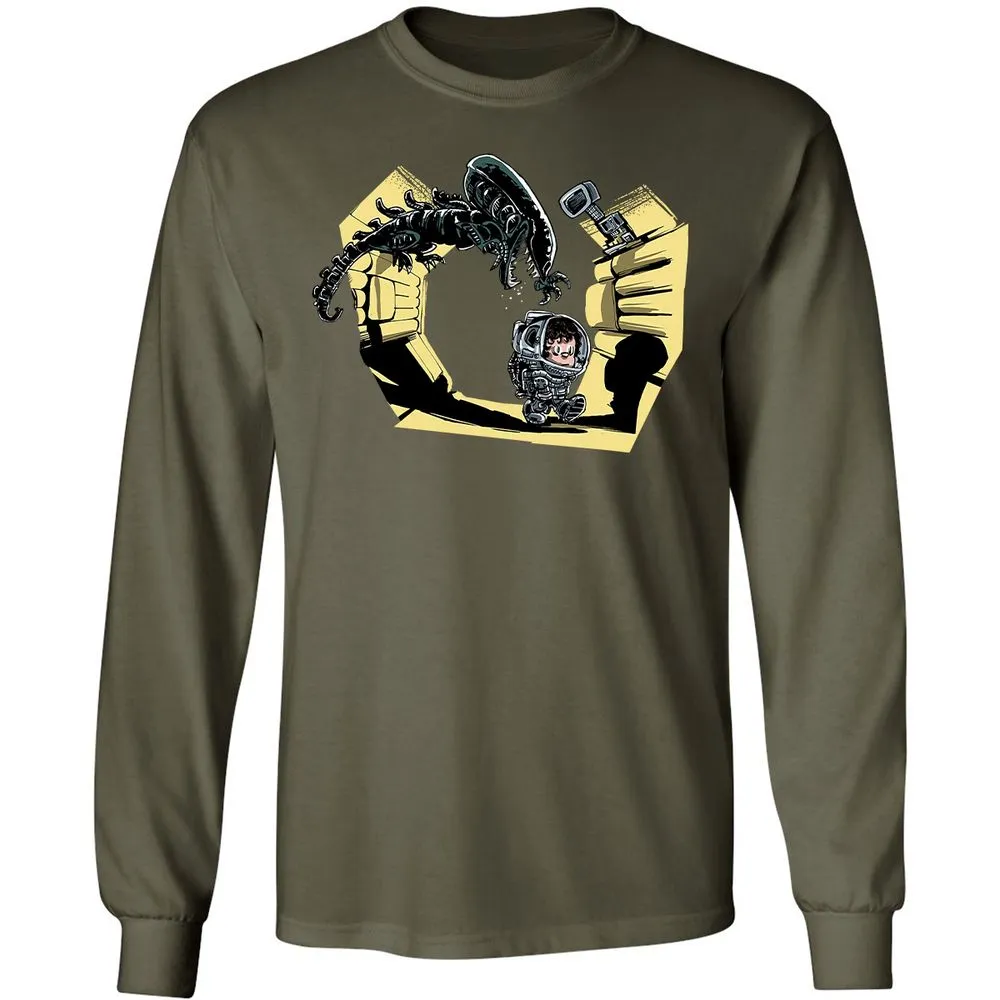 Long Sleeve T-Shirt - TYY15BKV - Military Green - 16