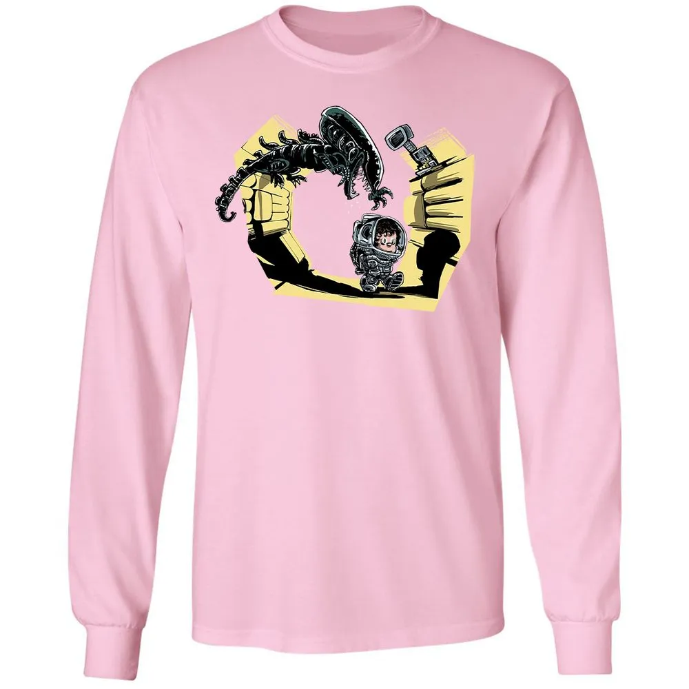 Long Sleeve T-Shirt - TYY15BKV - Light Pink - 3