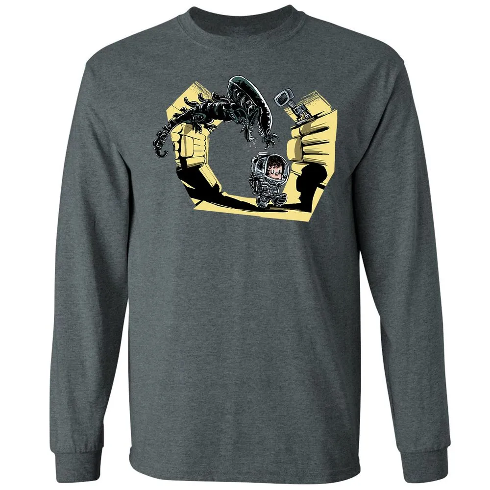 Long Sleeve T-Shirt - TYY15BKV - Dark Heather - 15
