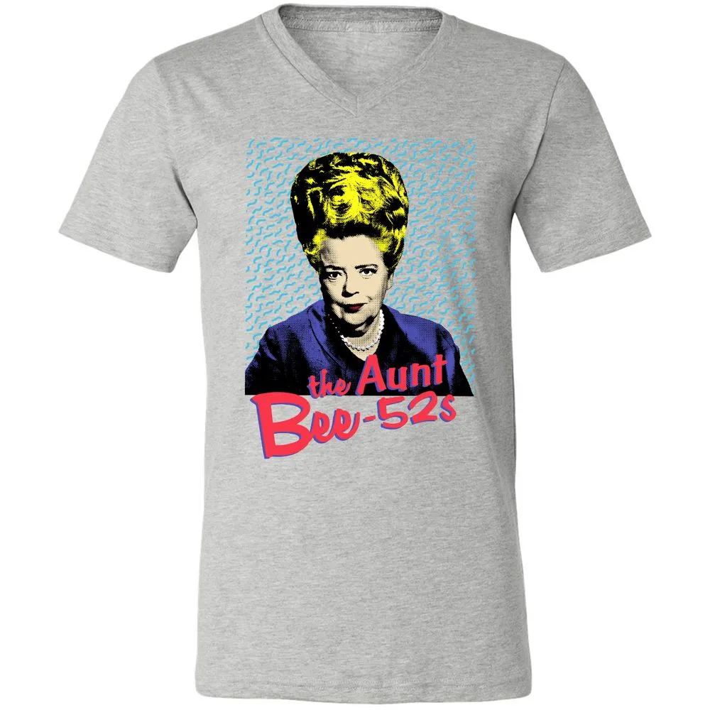 Unisex V-Neck T-Shirt - EGYY3W8Q - Athletic Heather - 7
