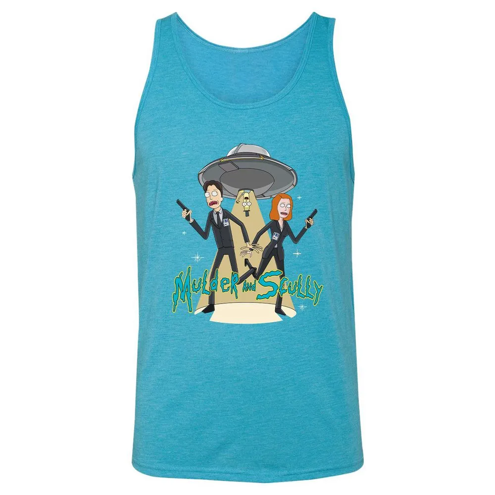 Unisex Jersey Tank - XKXL9Y65 - Aqua Triblend - 3