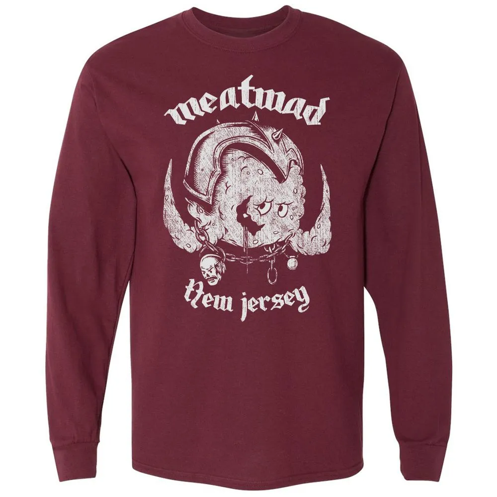 Long Sleeve T-Shirt - UNUDM4SQ - Maroon - 11