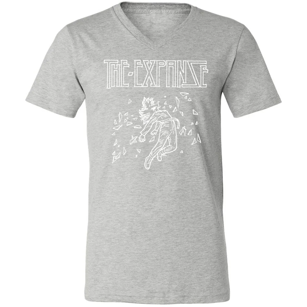 Unisex V-Neck T-Shirt - A3JCYVTW - Athletic Heather - 7