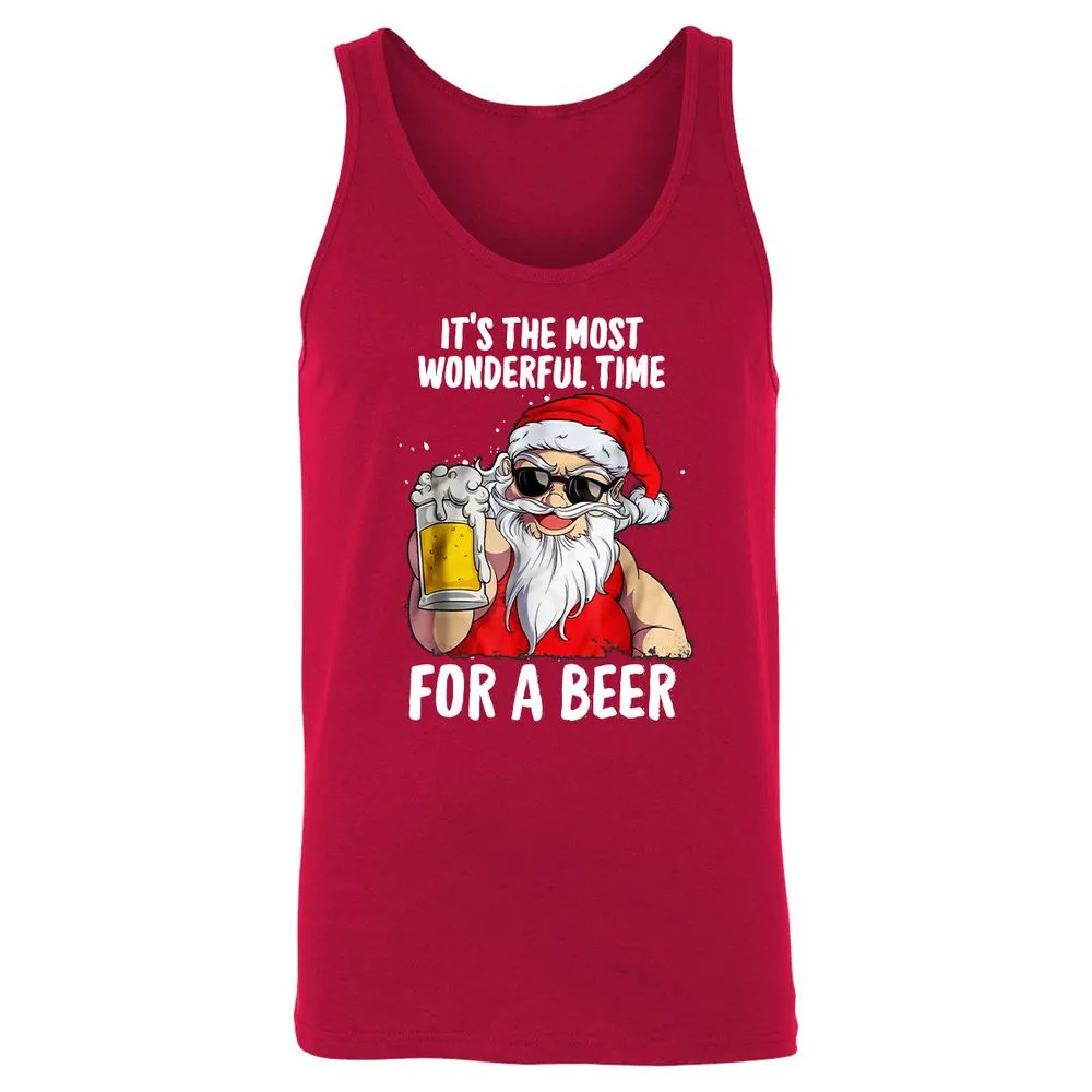 Unisex Jersey Tank - C4DC567L - Red - 11