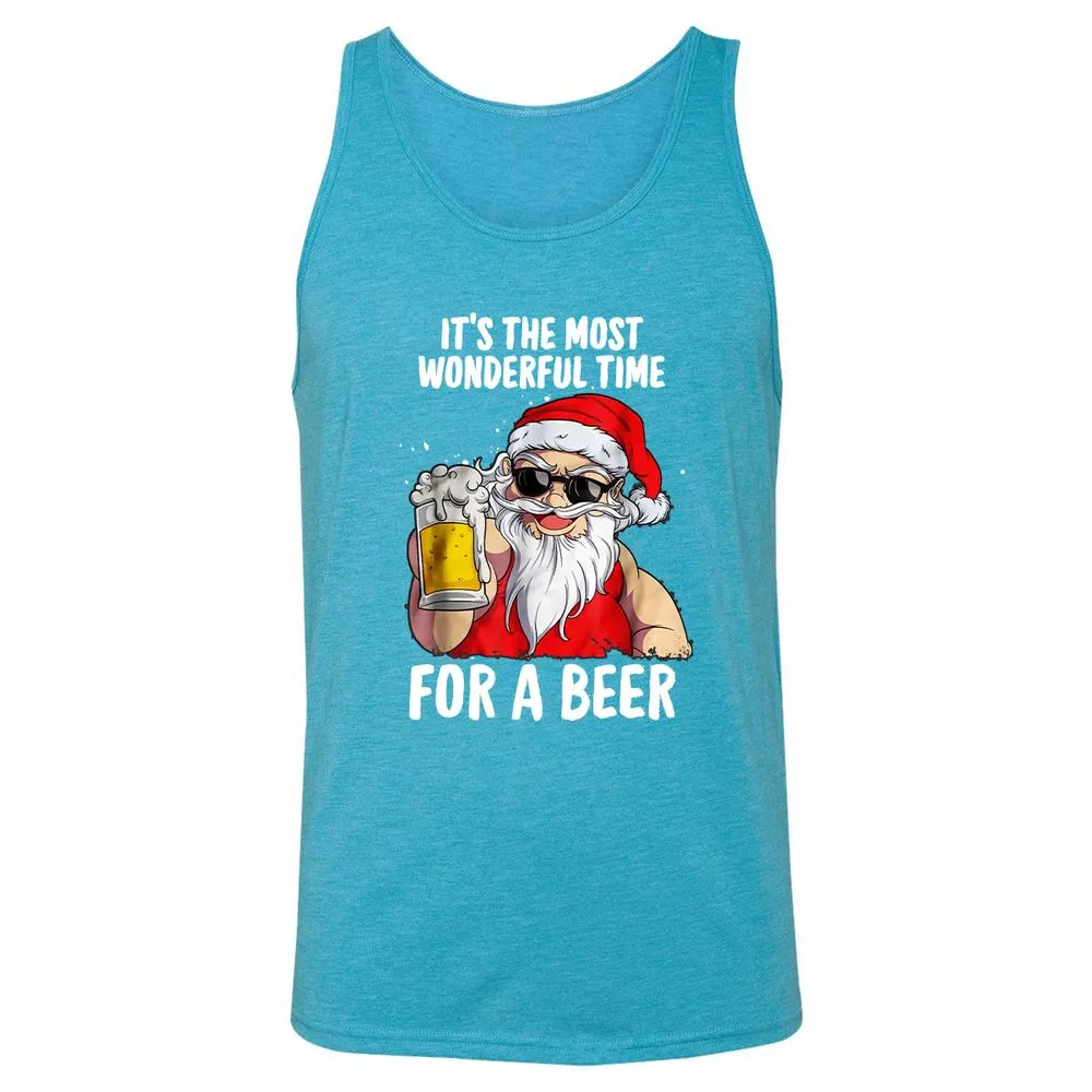 Unisex Jersey Tank - C4DC567L - Aqua Triblend - 3