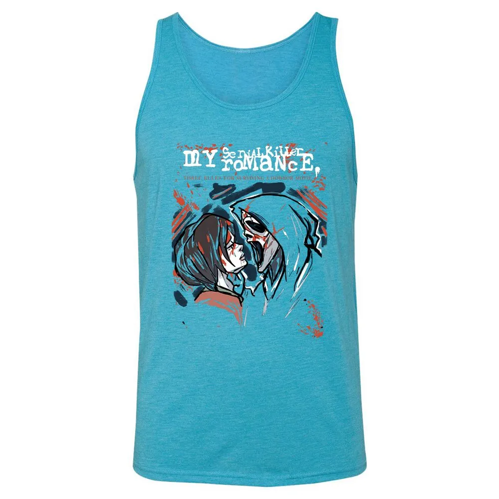 Unisex Jersey Tank - 49JYPF3L - Aqua Triblend - 3