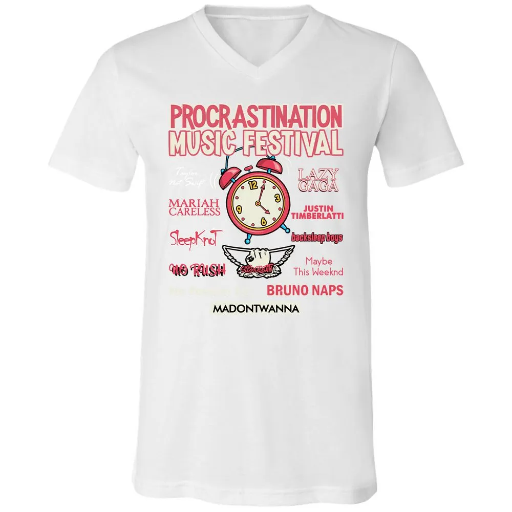 Unisex V-Neck T-Shirt - VAG73GBF - White - 5