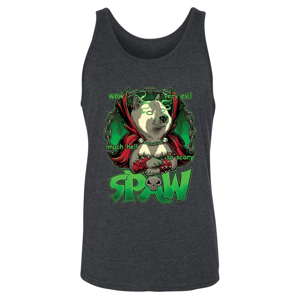 Unisex Jersey Tank - EQLB4R84 - Dark Grey Heather - 6