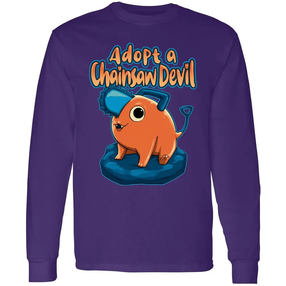 Long Sleeve T-Shirt - EW5YDDML - Purple - 13