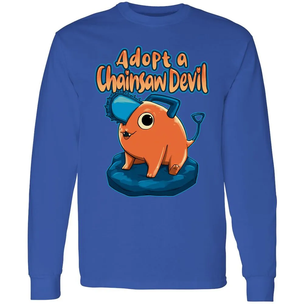Long Sleeve T-Shirt - EW5YDDML - Royal - 8