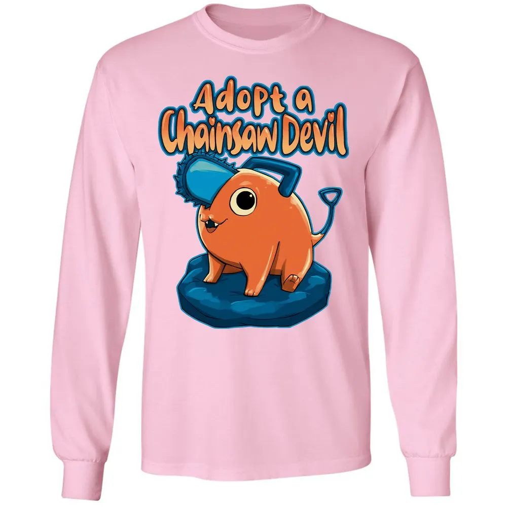 Long Sleeve T-Shirt - EW5YDDML - Light Pink - 3