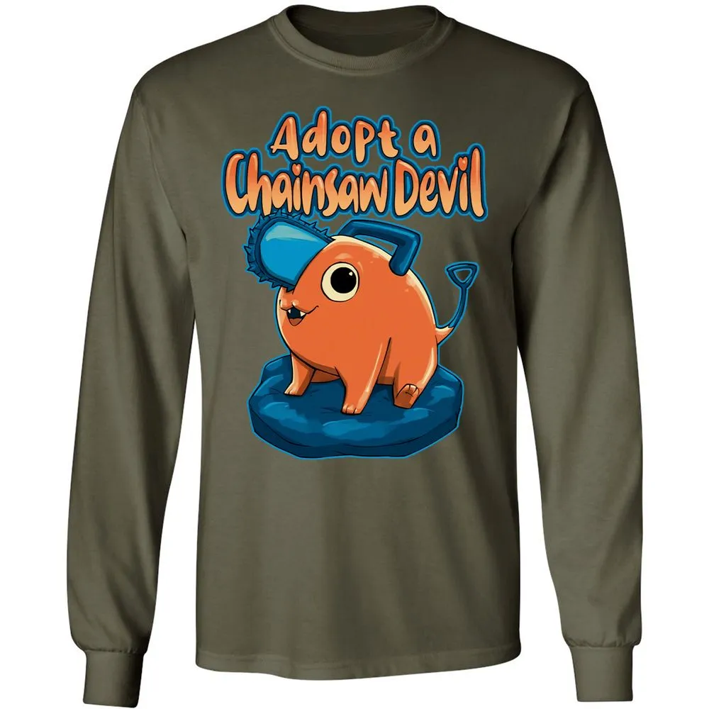 Long Sleeve T-Shirt - EW5YDDML - Military Green - 16