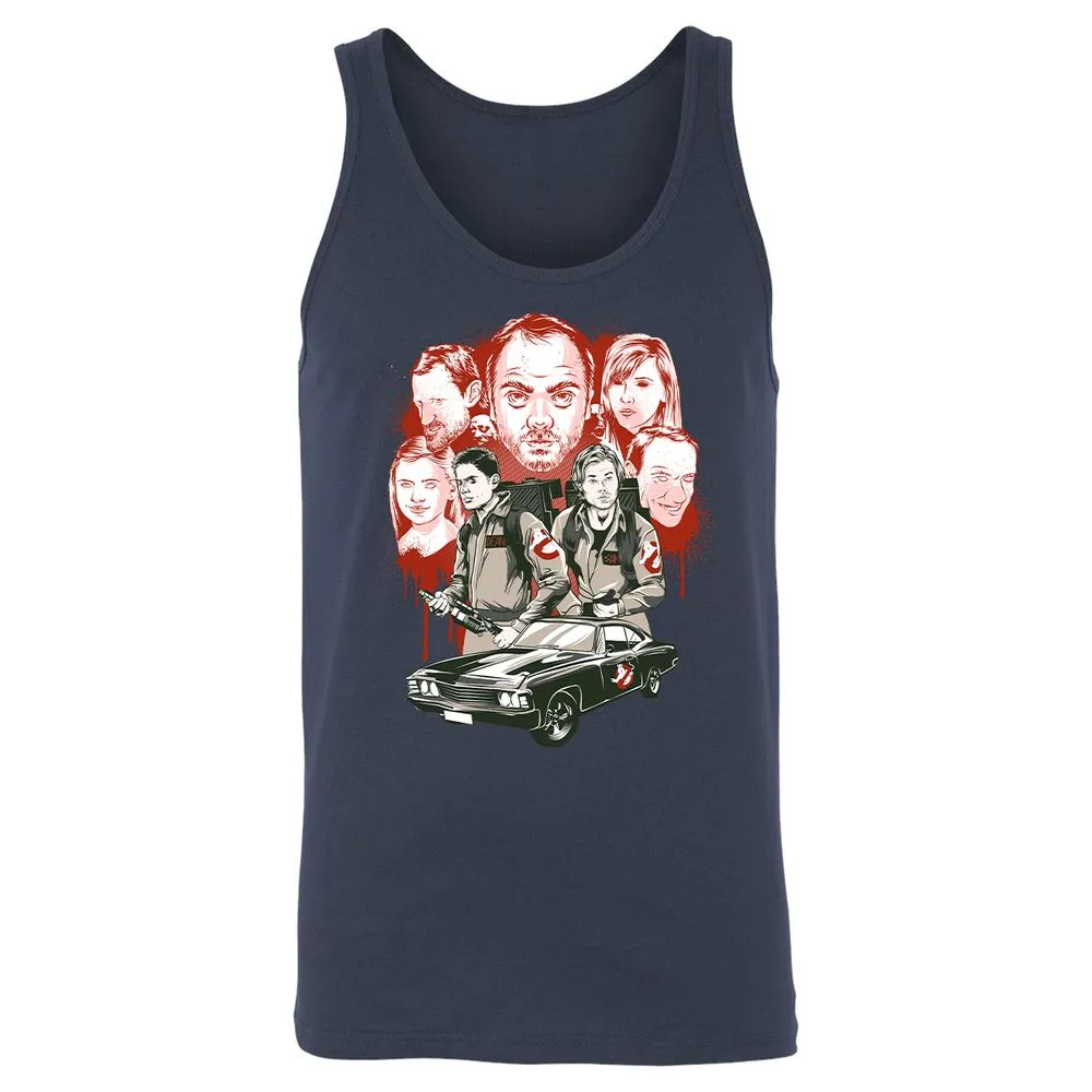 Unisex Jersey Tank - 5QYA7BRZ - Navy - 2