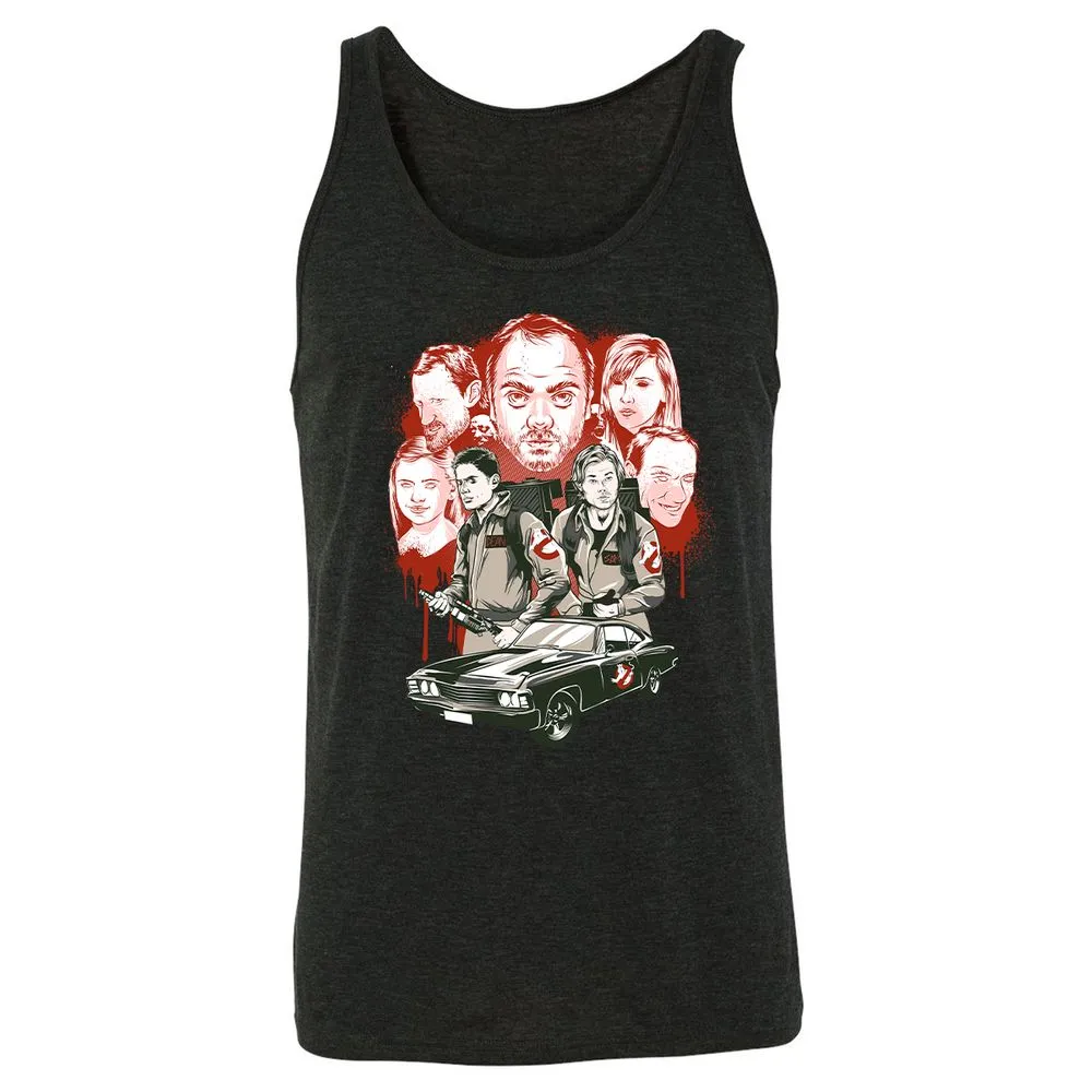 Unisex Jersey Tank - 5QYA7BRZ - Charcoal Black Triblend - 5