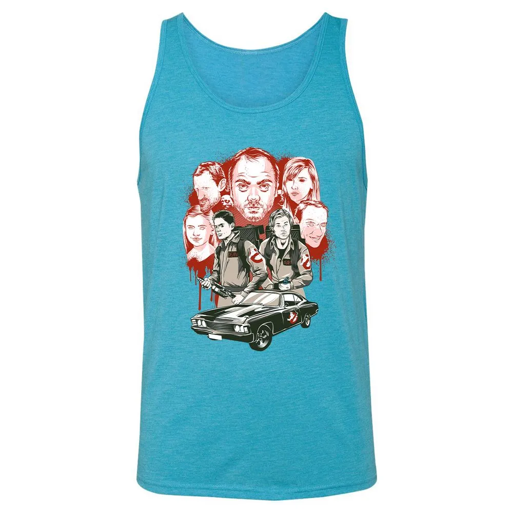 Unisex Jersey Tank - 5QYA7BRZ - Aqua Triblend - 3