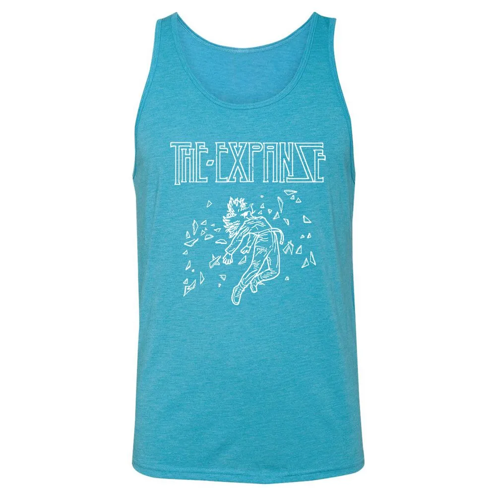 Unisex Jersey Tank - ZNH2TKS1 - Aqua Triblend - 3