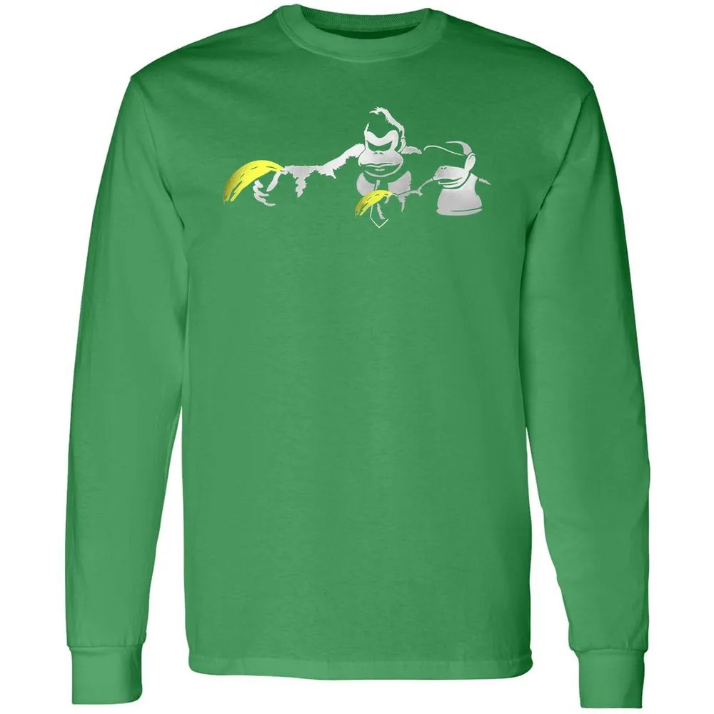 Long Sleeve T-Shirt - 7ZB3SP3F - Irish Green - 10