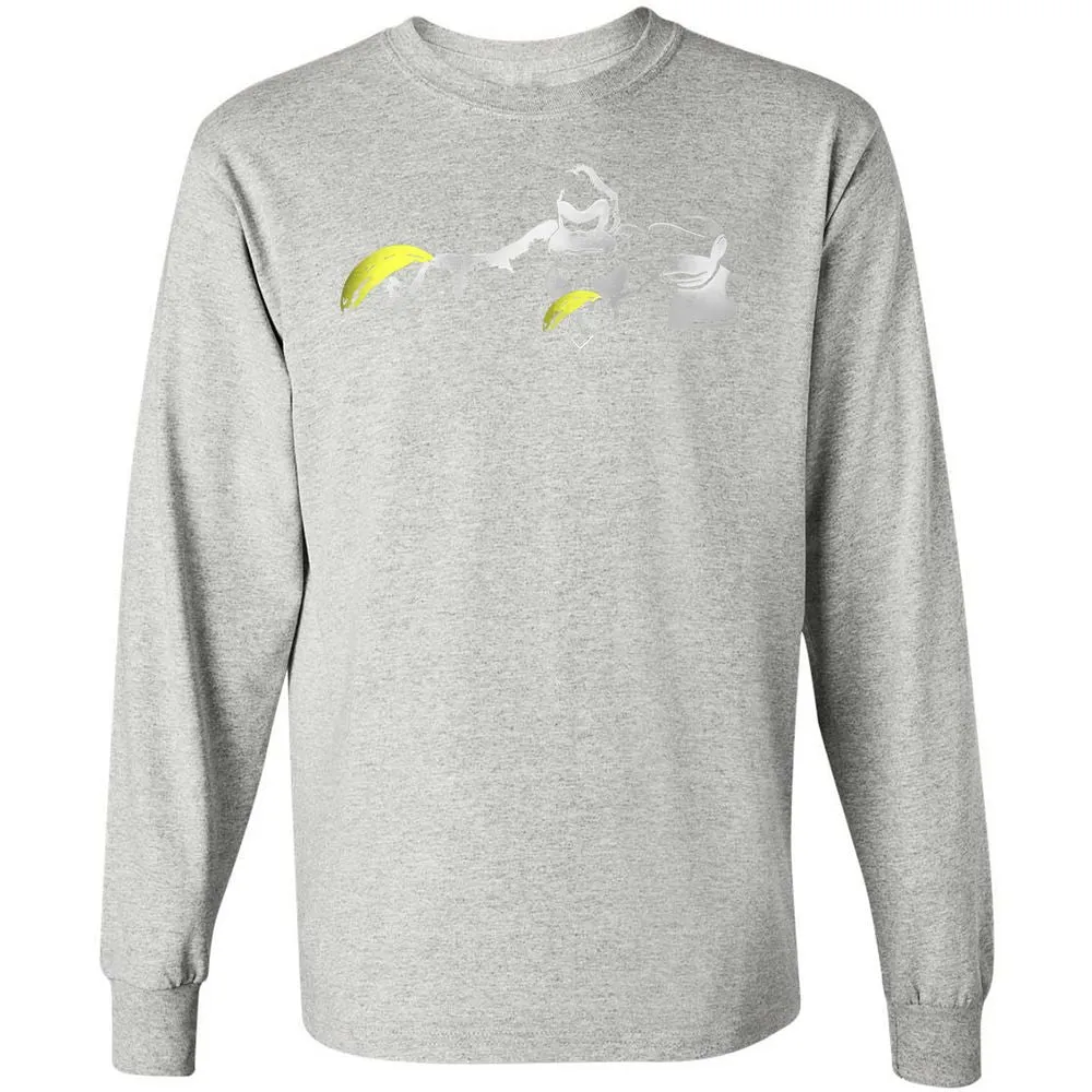 Long Sleeve T-Shirt - 7ZB3SP3F - Ash - 7