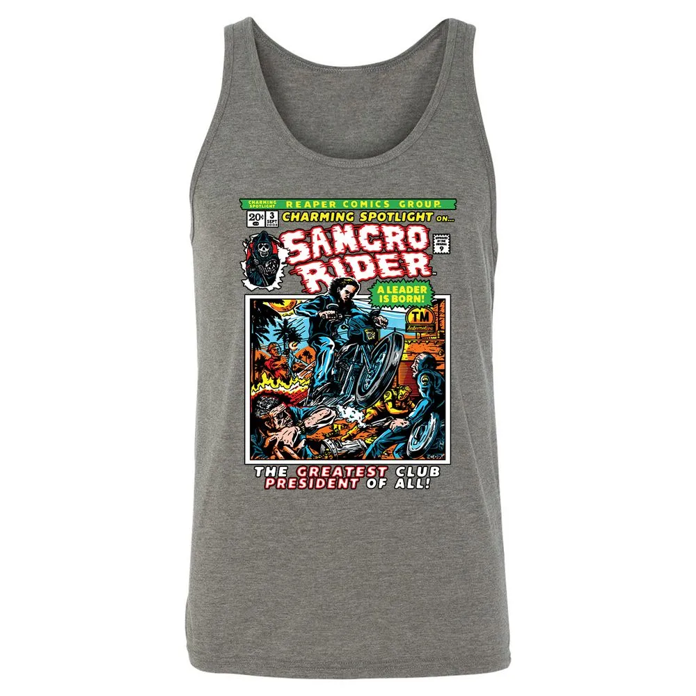 Unisex Jersey Tank - QPS9S1WF - Grey Triblend - 8