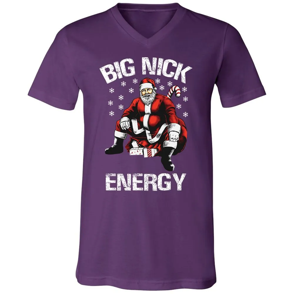 Unisex V-Neck T-Shirt - MPV9RHAU - Team Purple - 9