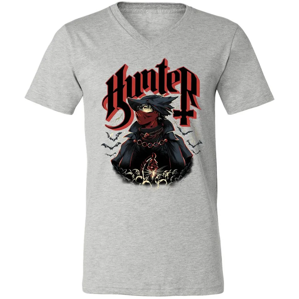 Unisex V-Neck T-Shirt - 88RY3SXU - Athletic Heather - 7