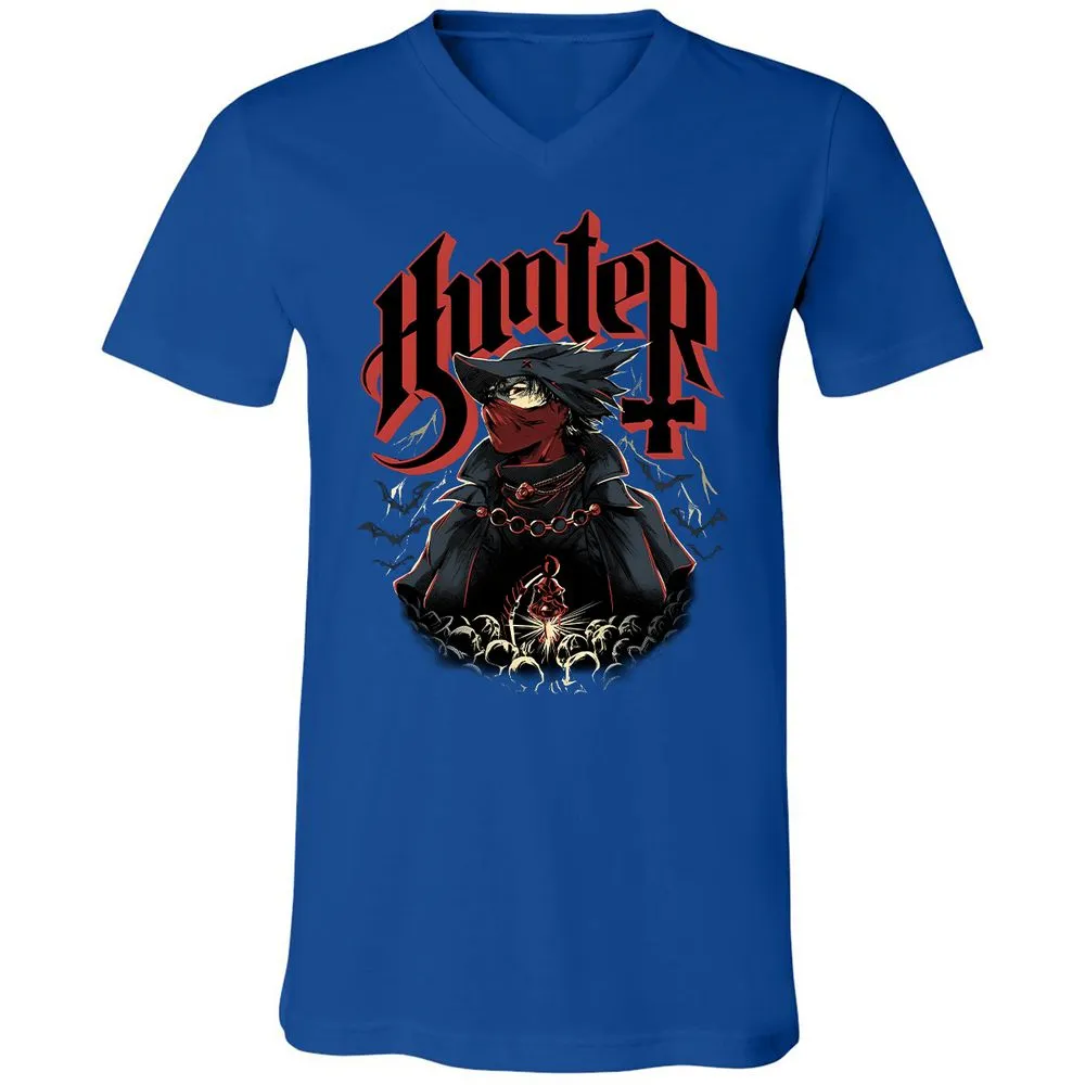 Unisex V-Neck T-Shirt - 88RY3SXU - True Royal - 4
