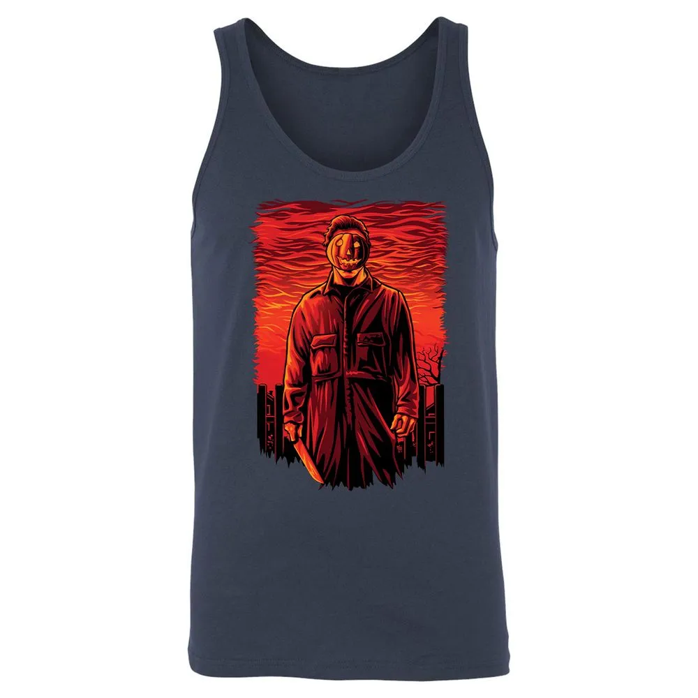 Unisex Jersey Tank - N4C8E6AY - Navy - 2