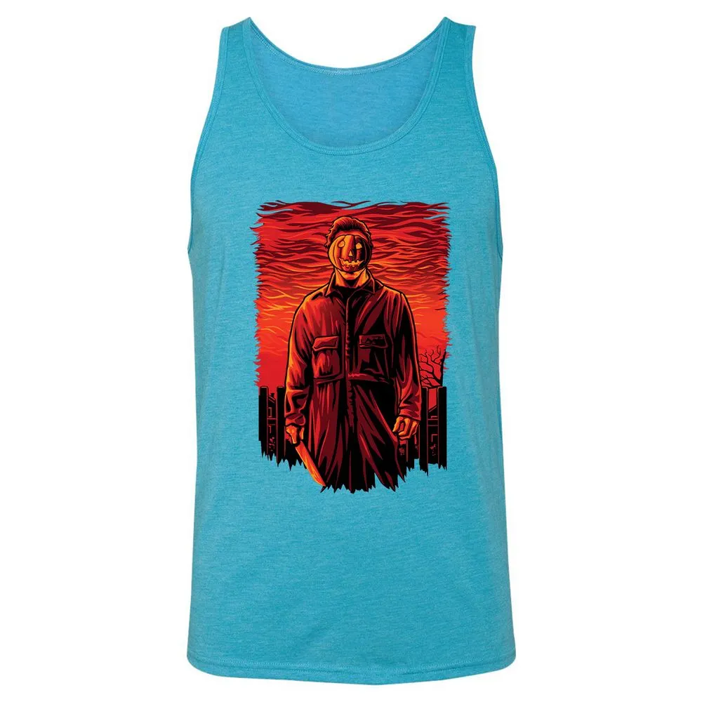 Unisex Jersey Tank - N4C8E6AY - Aqua Triblend - 3