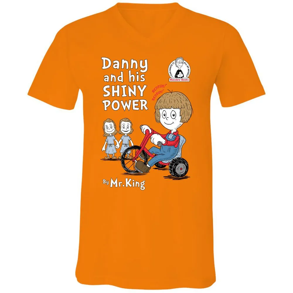 Unisex V-Neck T-Shirt - UXAYNK9B - Orange - 11