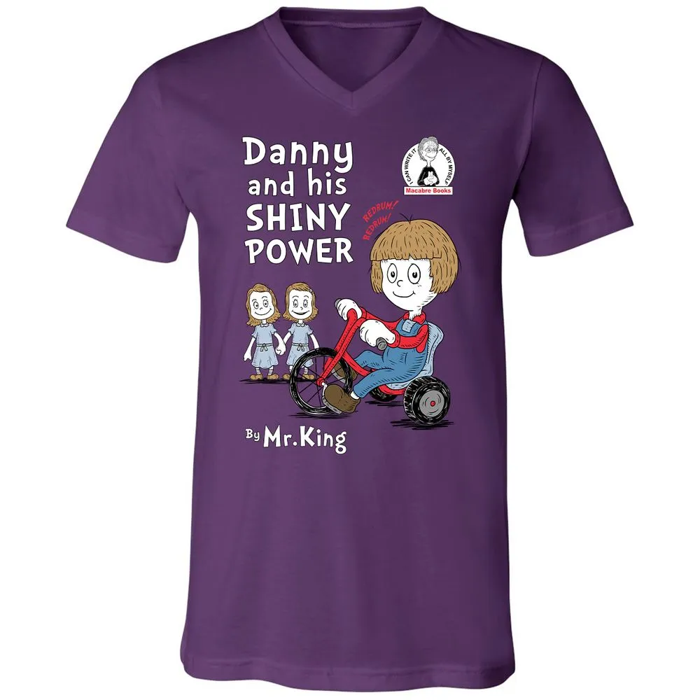 Unisex V-Neck T-Shirt - UXAYNK9B - Team Purple - 9