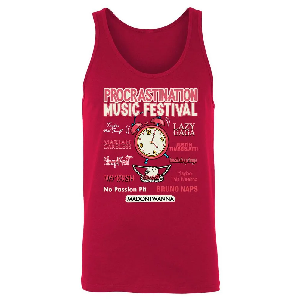 Unisex Jersey Tank - GUVMA4SD - Red - 11