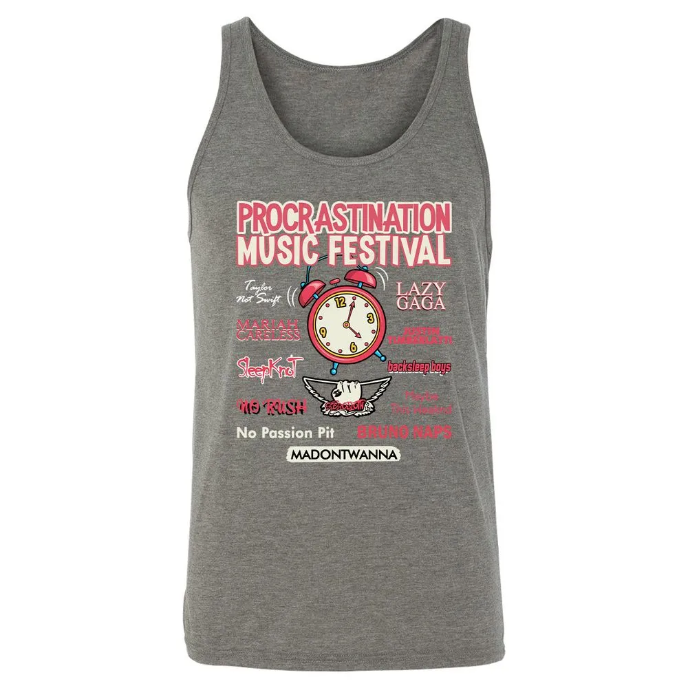 Unisex Jersey Tank - GUVMA4SD - Grey Triblend - 8