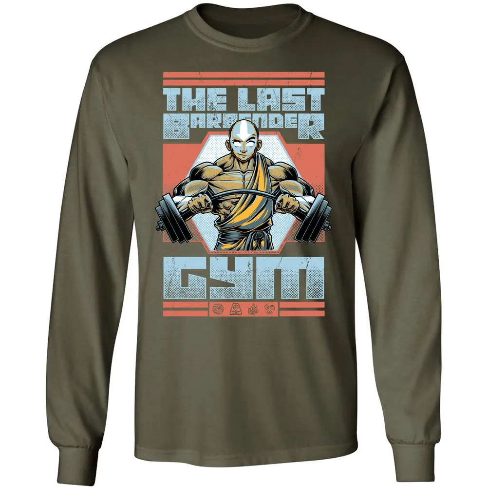 Long Sleeve T-Shirt - 6L64S9QK - Military Green - 16