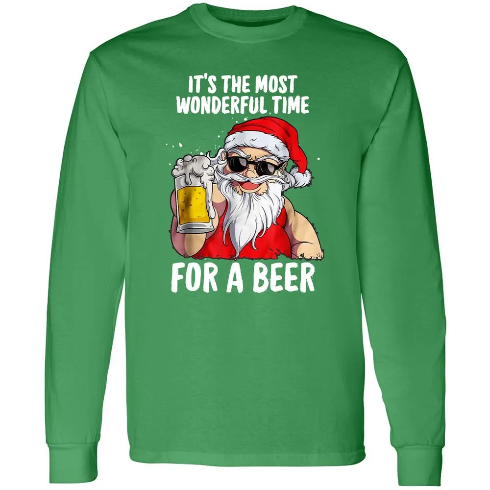 Long Sleeve T-Shirt - 7E317G4N - Irish Green - 10