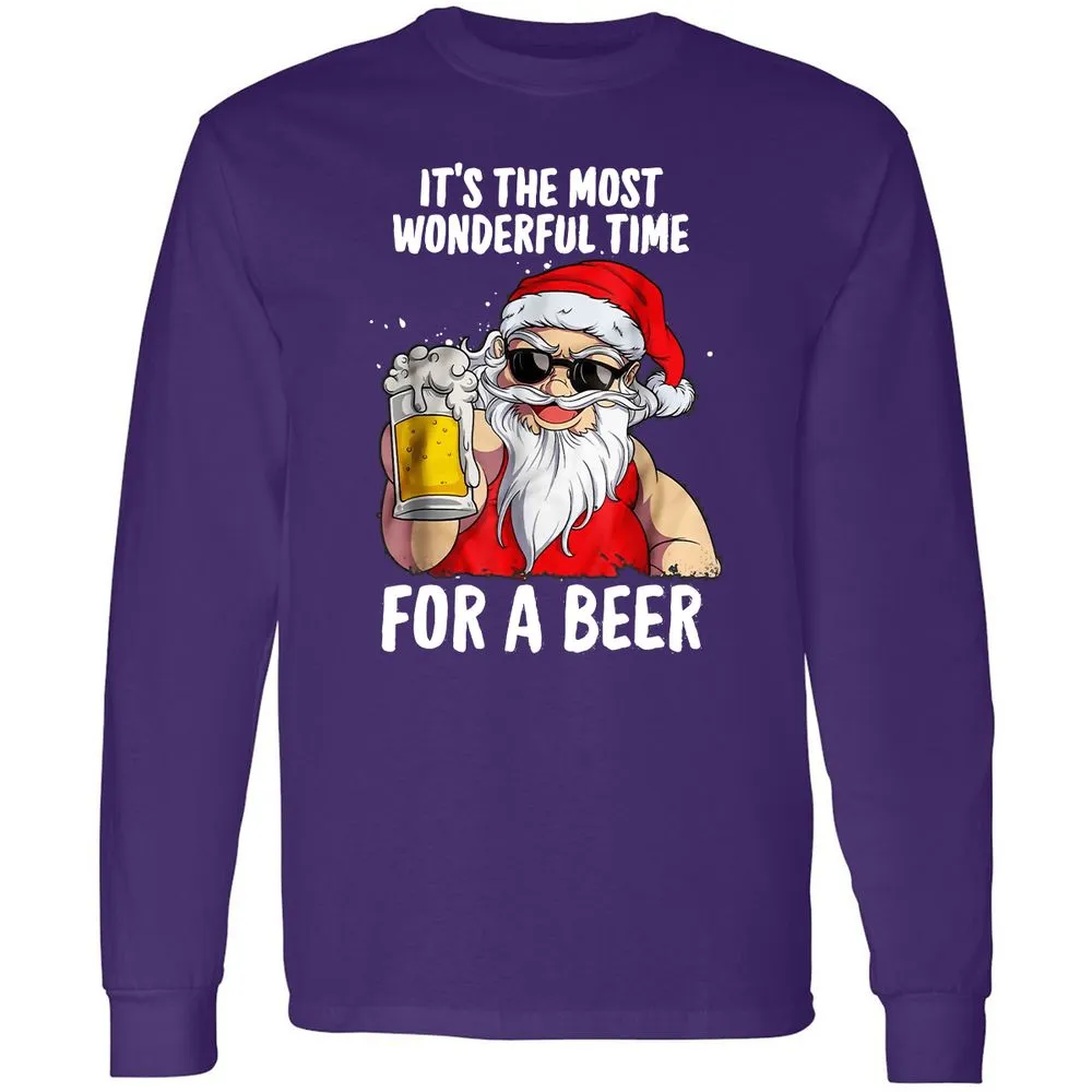 Long Sleeve T-Shirt - 7E317G4N - Purple - 13