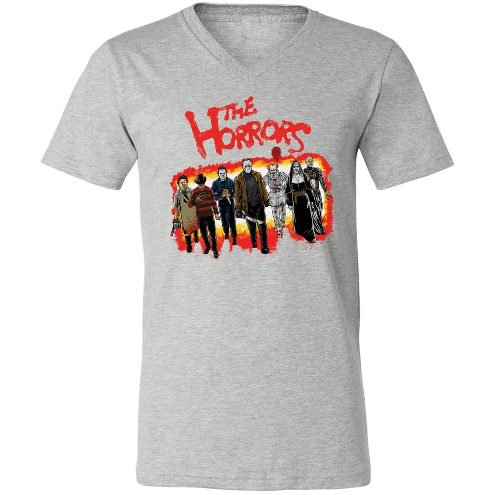 Unisex V-Neck T-Shirt - A8M44RH5 - Athletic Heather - 7