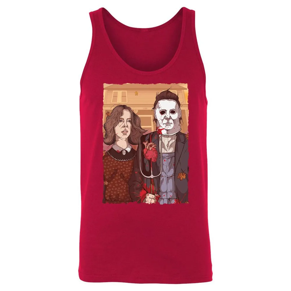Unisex Jersey Tank - EML24Q8B - Red - 11