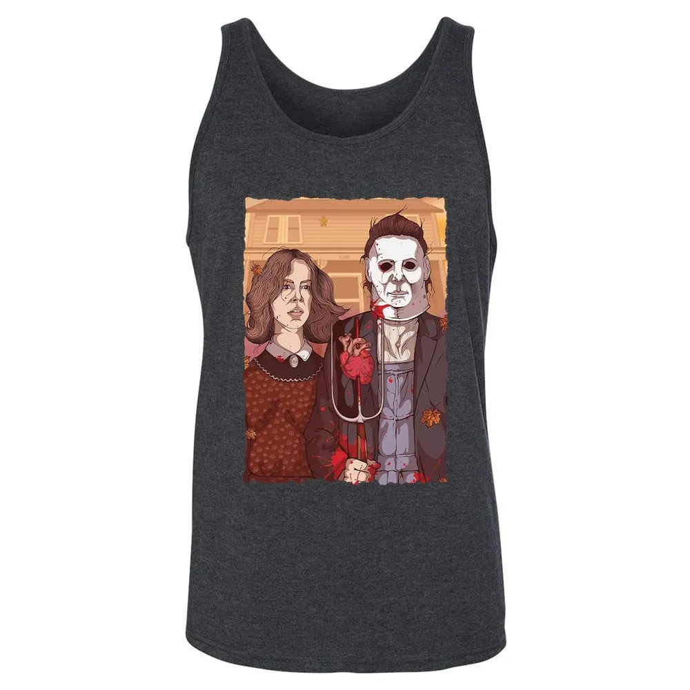Unisex Jersey Tank - EML24Q8B - Dark Grey Heather - 6