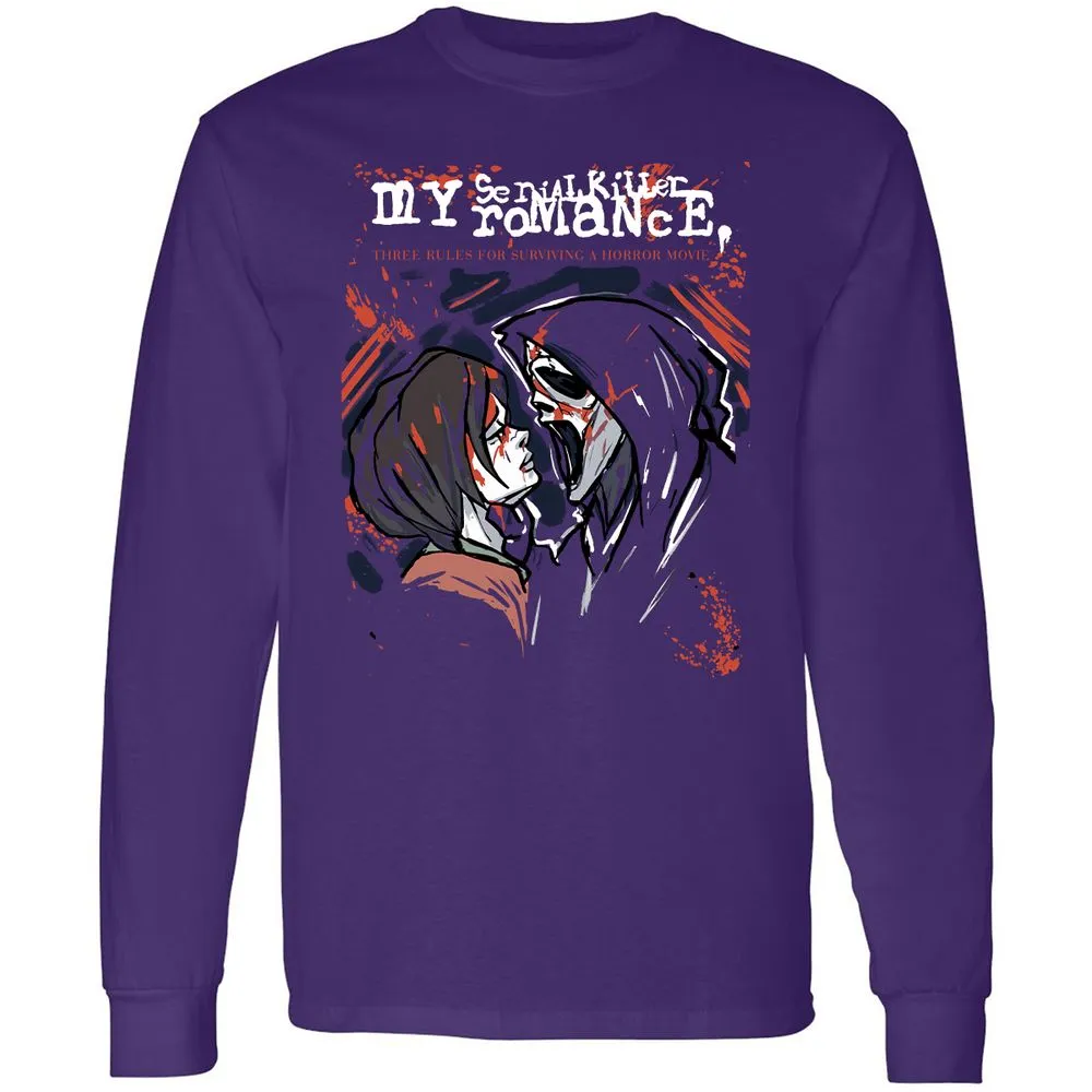 Long Sleeve T-Shirt - CK6ZTAJ7 - Purple - 13