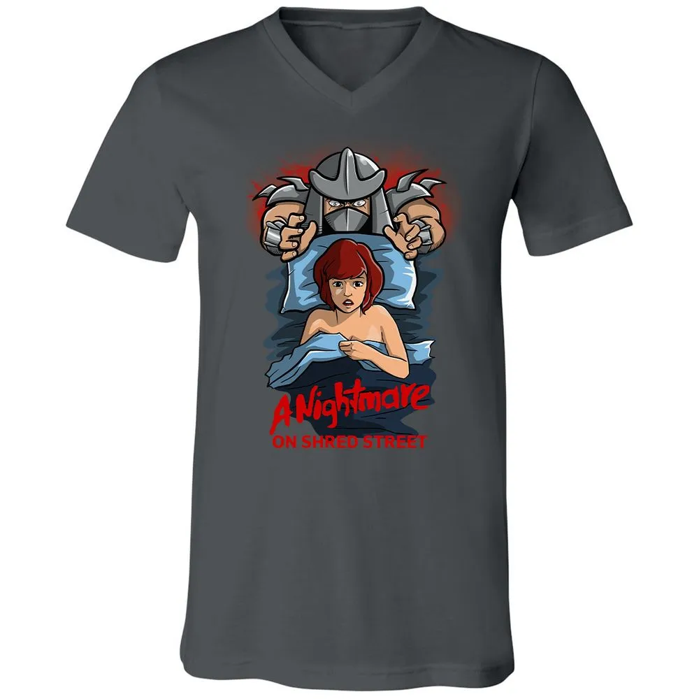 Unisex V-Neck T-Shirt - QJRTN22J - Asphalt - 12